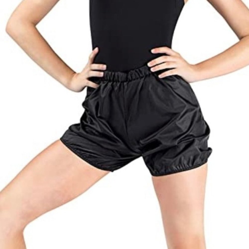 Body Wrappers Black Trash Bag Shorts (2)